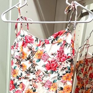 Floral Dress small Cupshe x Vanessa Morgan